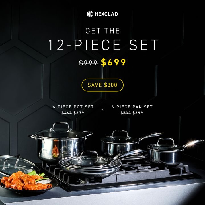 HexClad static Meta ad: Chef authority trust